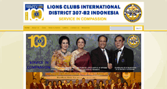 Desktop Screenshot of lionsclubsd307b2.org